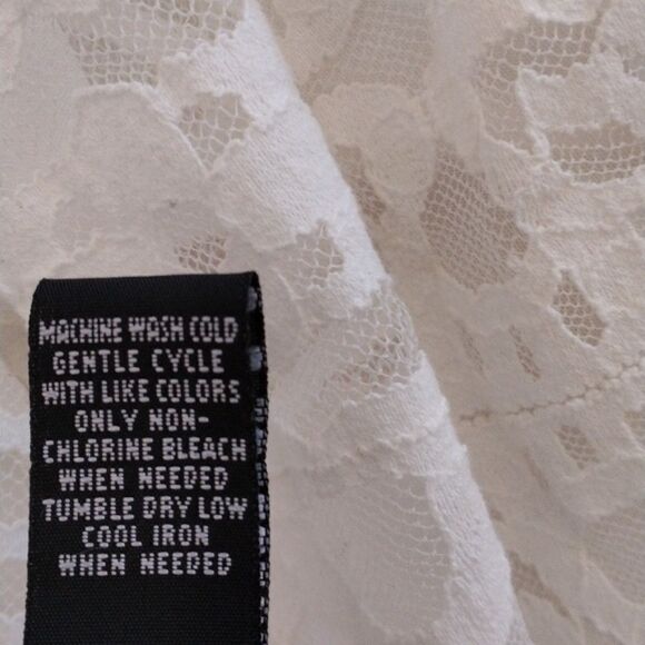 Alfani White Lace Dress - Picture 9 of 11